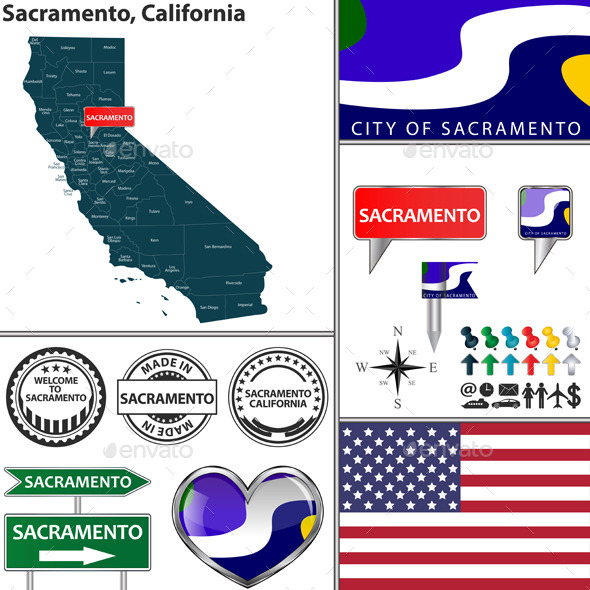 GraphicRiver Sacramento California 11920550