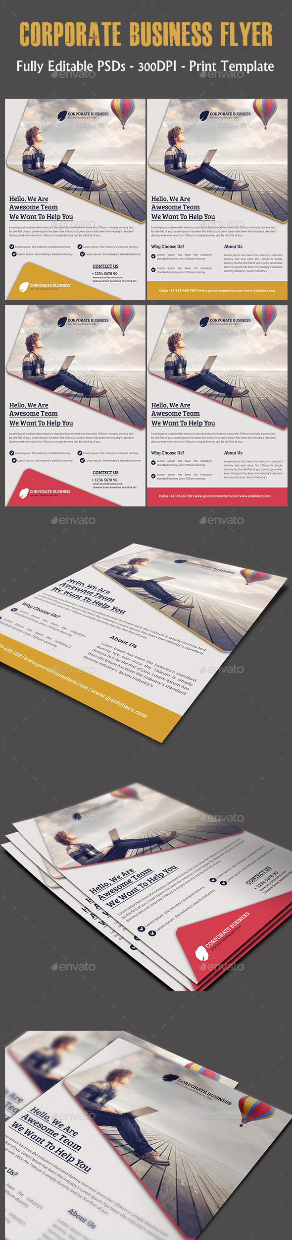 GraphicRiver Corporate Business Flyer 11920804 GraphicRiver Corporate Business Flyer 11920804