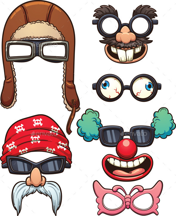 GraphicRiver Funny Glasses 11921244 GraphicRiver Funny Glasses 11921244