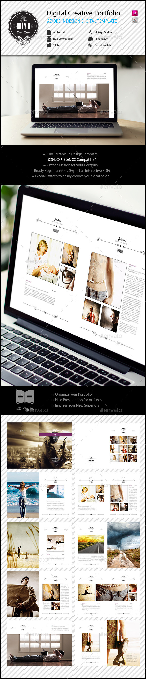 GraphicRiver Digital Creative Portfolio Template 11912088 GraphicRiver Digital Creative Portfolio Template 11912088