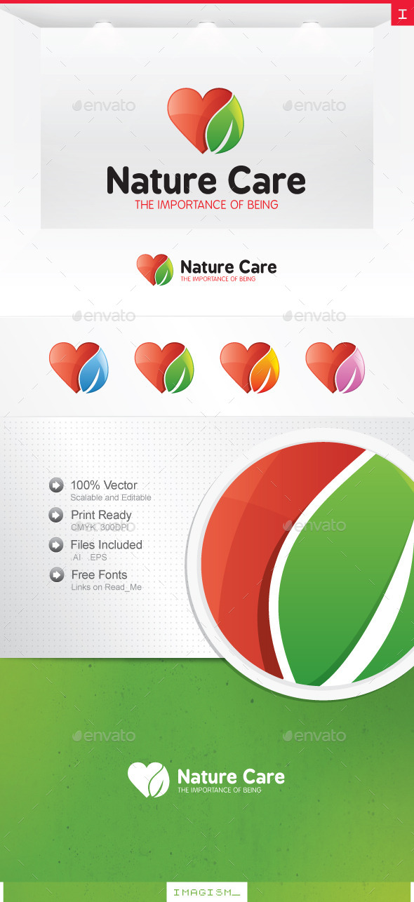 GraphicRiver Nature Care Logo 11922154 GraphicRiver Nature Care Logo 11922154