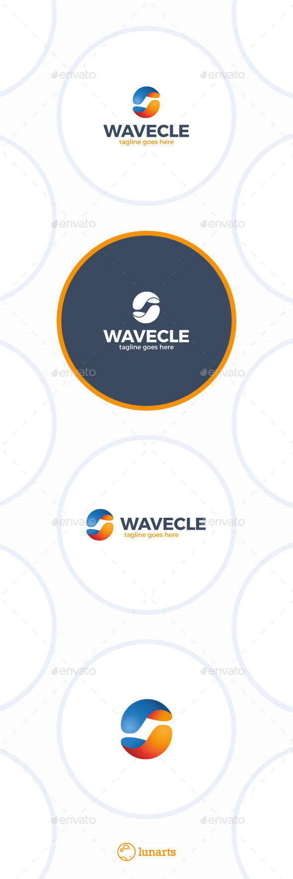 GraphicRiver Media Wave Logo Circle 11922276 GraphicRiver Media Wave Logo Circle 11922276