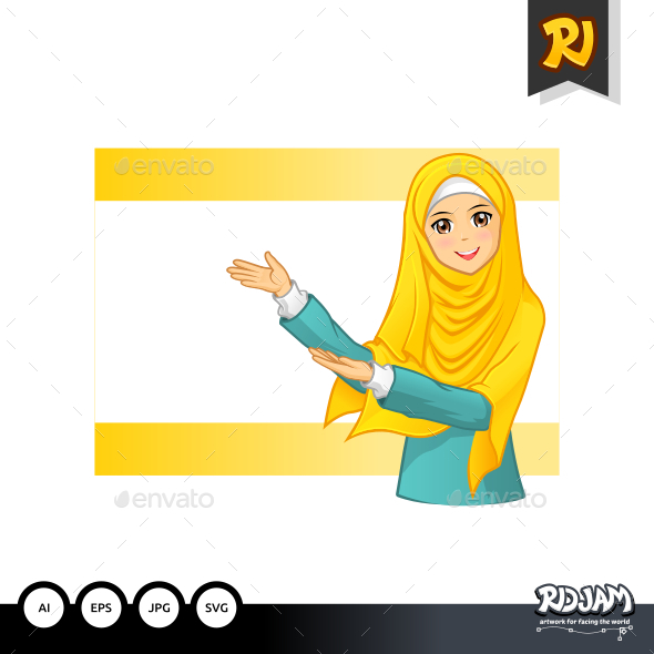 GraphicRiver Muslim Woman 1 11923061 GraphicRiver Muslim Woman 1 11923061