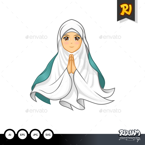 GraphicRiver Muslim Woman 2 11923066 GraphicRiver Muslim Woman 2 11923066