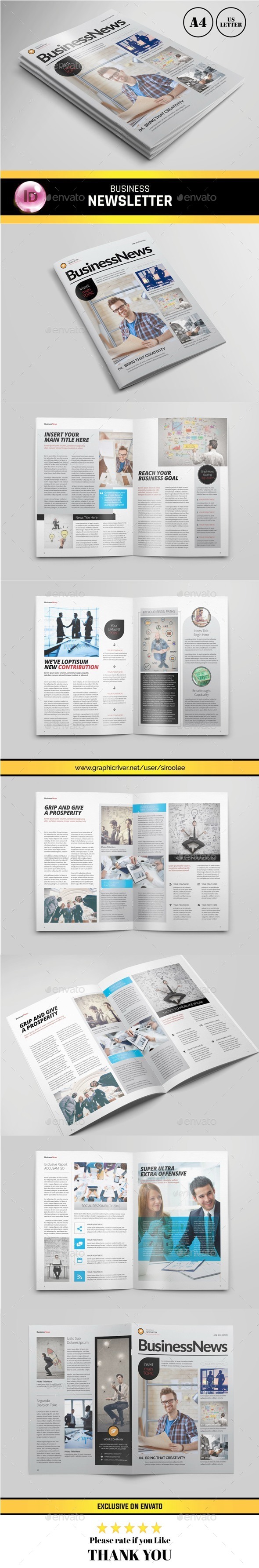 GraphicRiver Business Newsletter 11923746 GraphicRiver Business Newsletter 11923746