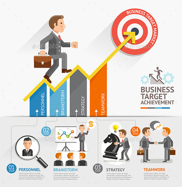 GraphicRiver Business Growth Arrow Strategies Concept 11923899 GraphicRiver Business Growth Arrow Strategies Concept 11923899