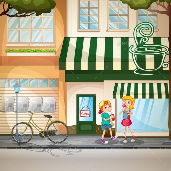 GraphicRiver Children and Shops 11924596 GraphicRiver Children and Shops 11924596