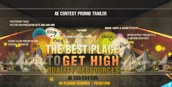 AE CS3 Contest Promo Trailer Project AE CS3 Contest Promo Trailer Project