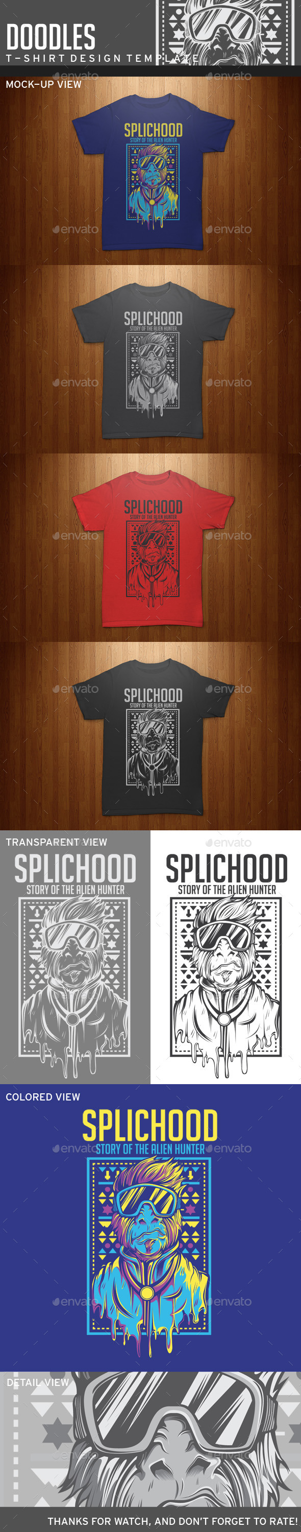GraphicRiver Splichood T-Shirt Template 11924799 GraphicRiver Splichood T-Shirt Template 11924799
