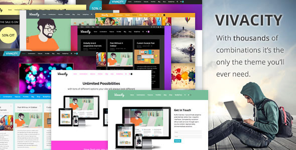 Vivacity: Multi-Purpose Responsive Theme