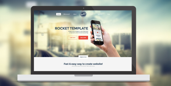 Rocket Multi-Purpose HTML Template