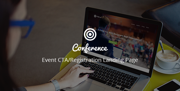 Conference - Event CTA/Registration Landing Page