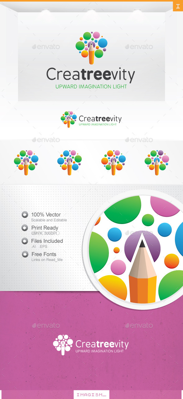 GraphicRiver Creative Tree Logo 11929569 GraphicRiver Creative Tree Logo 11929569