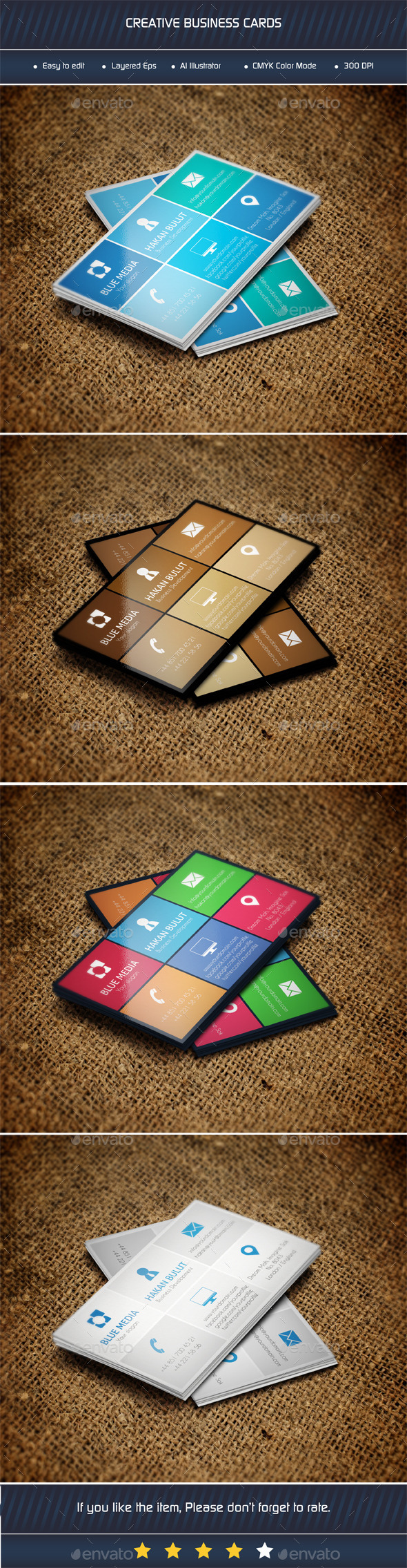 GraphicRiver Corporate & Creative Business Cards 11929578 GraphicRiver Corporate & Creative Business Cards 11929578