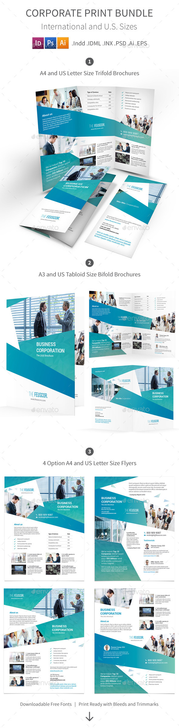 GraphicRiver Corporate Company Print Bundle 11930117 GraphicRiver Corporate Company Print Bundle 11930117