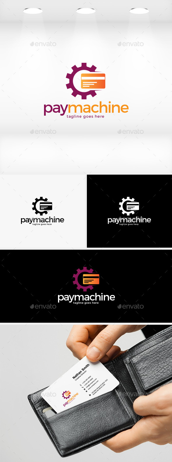 GraphicRiver Pay Machine Logo 11930859 GraphicRiver Pay Machine Logo 11930859