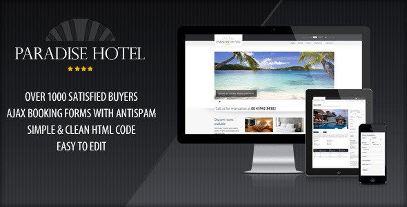 Responsive Paradise Hotel