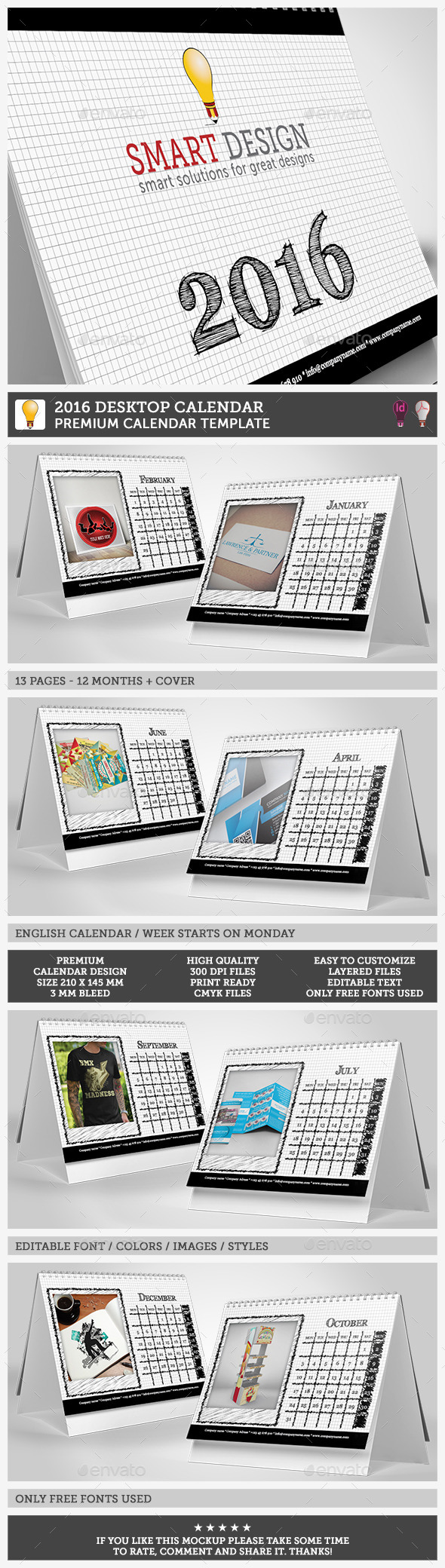 GraphicRiver 2016 Desktop Calendar 11932361 GraphicRiver 2016 Desktop Calendar 11932361