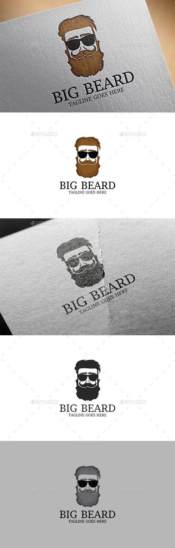 GraphicRiver Beard Logo 11933175
