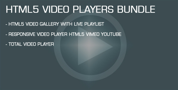 HTML5 Video Players Bundle
