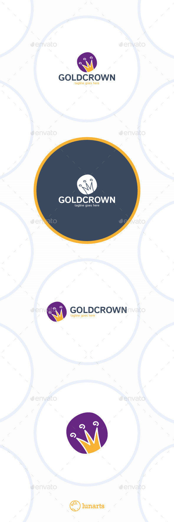 GraphicRiver Gold Crown Logo Cartoon 11934017 GraphicRiver Gold Crown Logo Cartoon 11934017