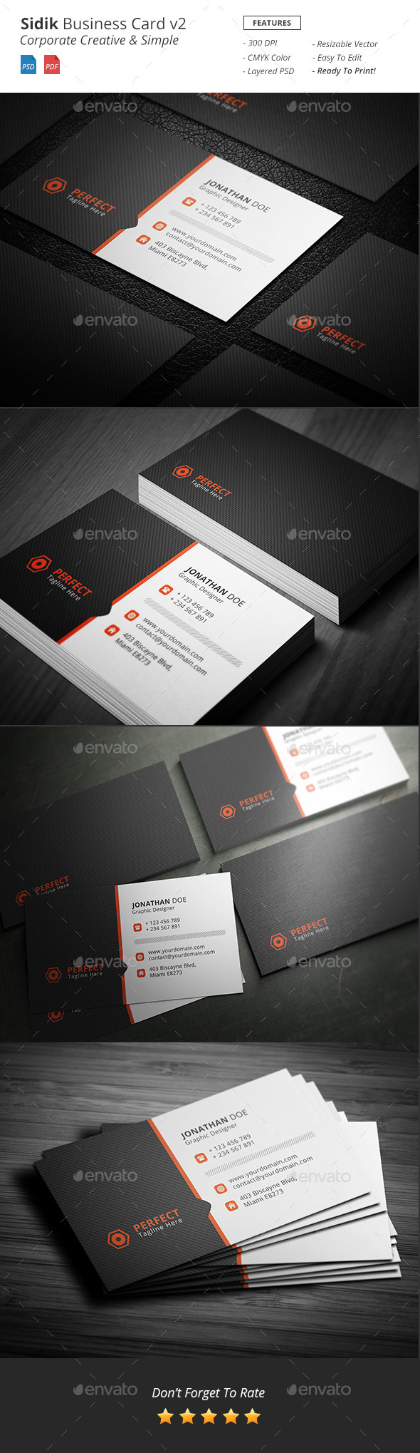 GraphicRiver Sidik Creative Business Card v2 11934081 GraphicRiver Sidik Creative Business Card v2 11934081
