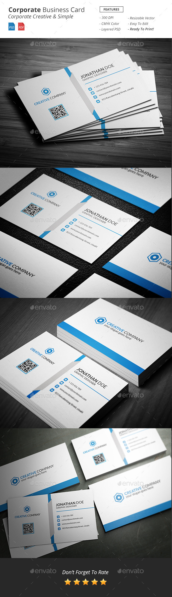 GraphicRiver Corporate Business Card 11934084 GraphicRiver Corporate Business Card 11934084