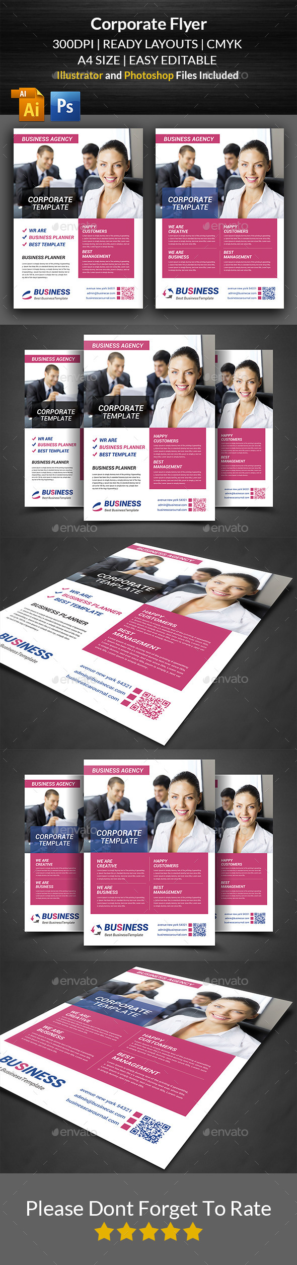GraphicRiver Corporate Flyer Template 11934240 GraphicRiver Corporate Flyer Template 11934240