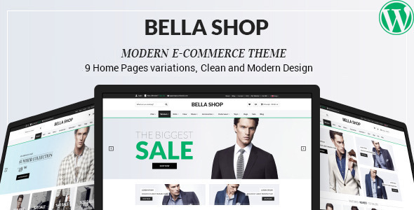 Bella - eCommerce Shop WordPress Theme