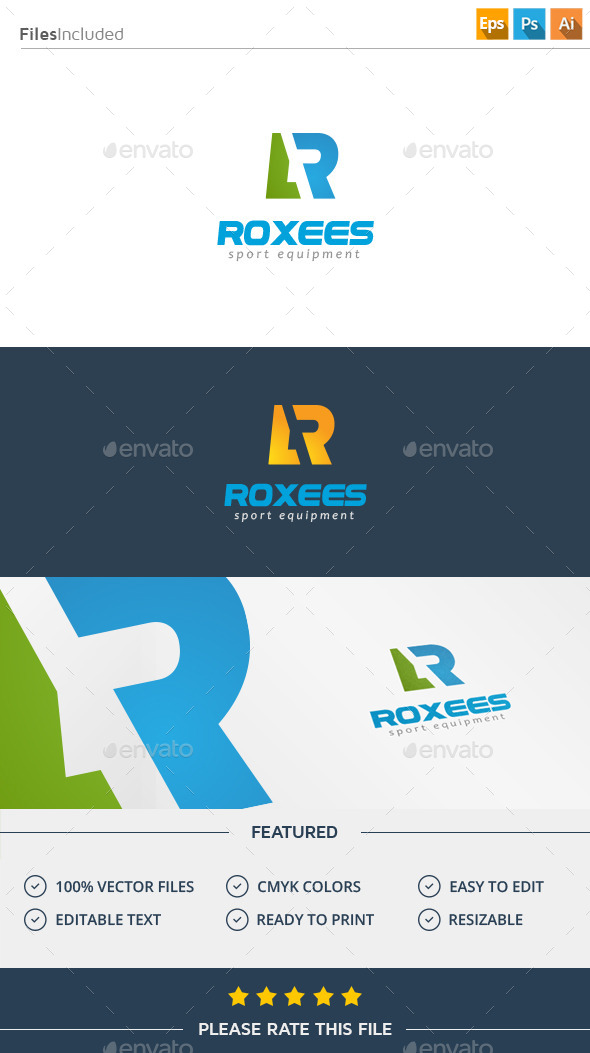 GraphicRiver Letter R Logo 11936813 GraphicRiver Letter R Logo 11936813