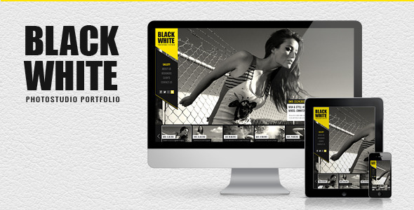 Black&White - Responsive Photo Portfolio