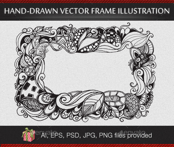 GraphicRiver Abstract Hand-drawn Vector Frame Illustration 11937559 GraphicRiver Abstract Hand-drawn Vector Frame Illustration 11937559