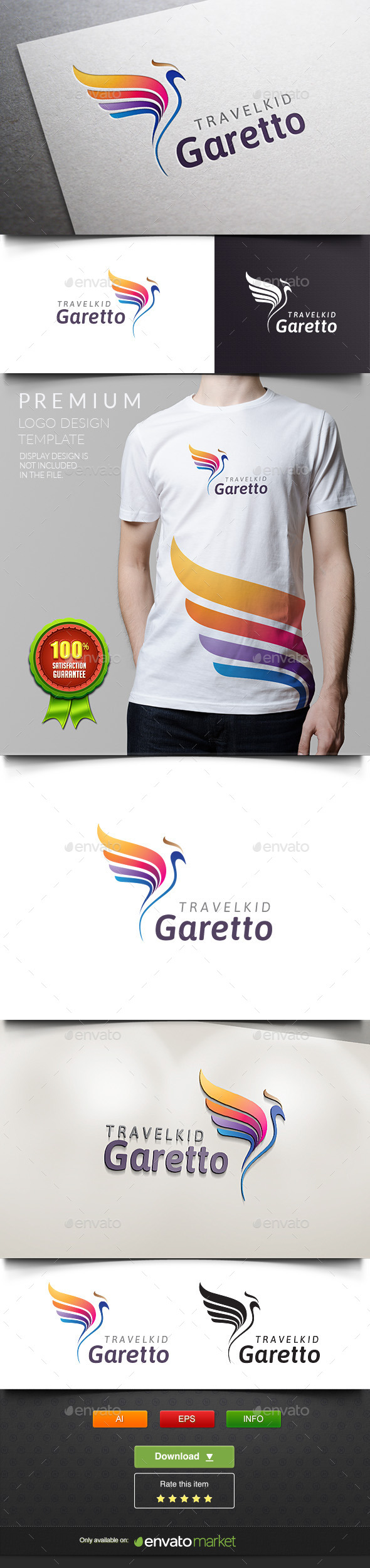 GraphicRiver Garetto Parrot Bird 11937832 GraphicRiver Garetto Parrot Bird 11937832