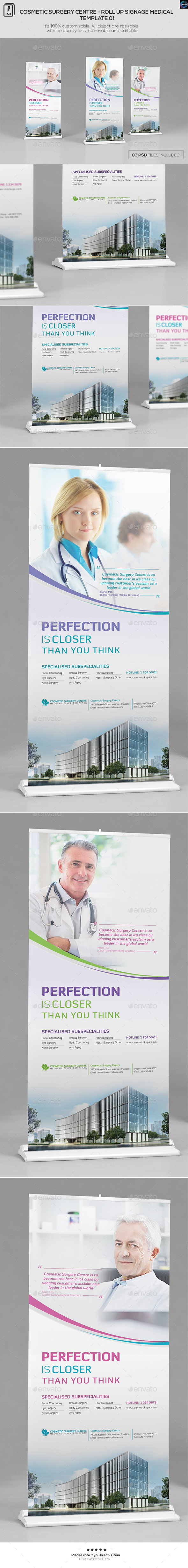 GraphicRiver Cosmetic Surgery Centre-RollUp Medical Template 01 11938358 GraphicRiver Cosmetic Surgery Centre-RollUp Medical Template 01 11938358