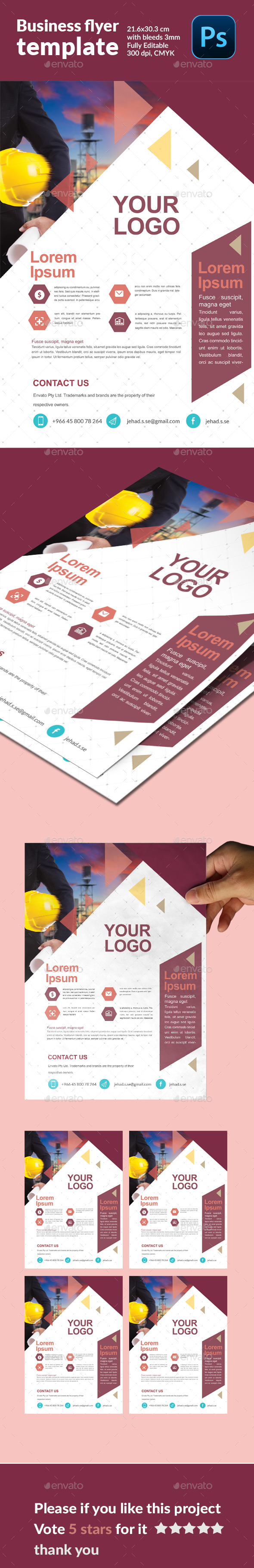 GraphicRiver Flyer Templeate 1 11939315 GraphicRiver Flyer Templeate 1 11939315