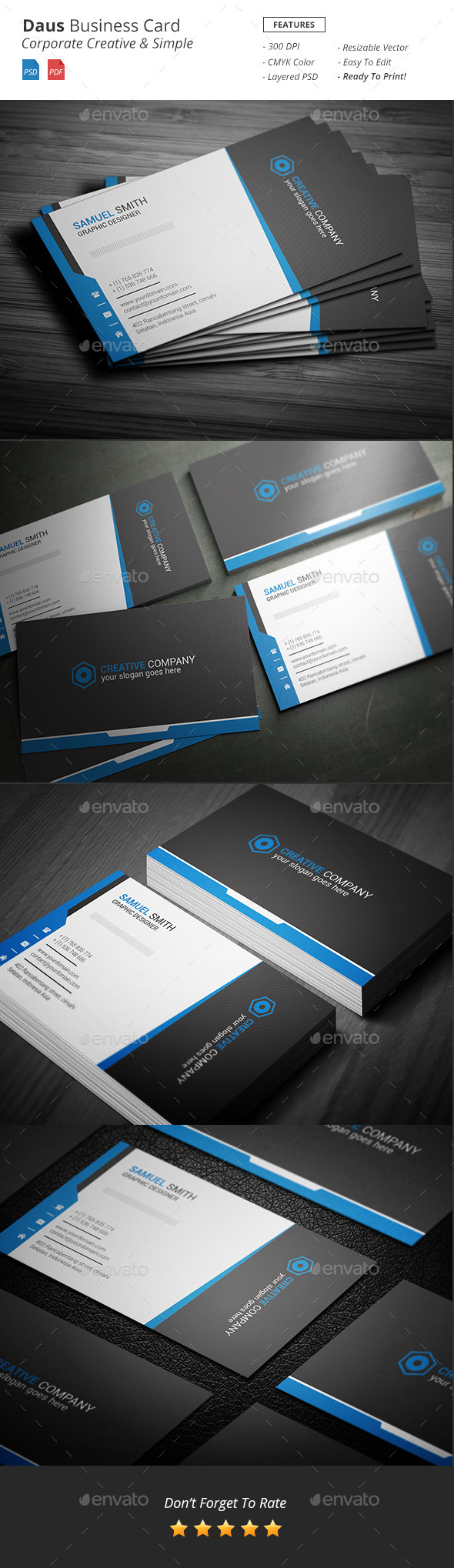 GraphicRiver Daus Corporate Business Card 11939476 GraphicRiver Daus Corporate Business Card 11939476