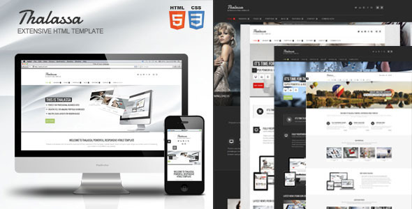 Thalassa Extensive HTML5 Template