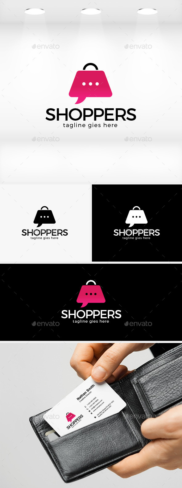 GraphicRiver Shoppers Logo 11940865 GraphicRiver Shoppers Logo 11940865