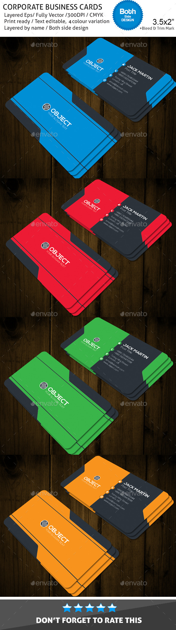 GraphicRiver OBJECT 004 Corporate Business Cards 11941714 GraphicRiver OBJECT 004 Corporate Business Cards 11941714
