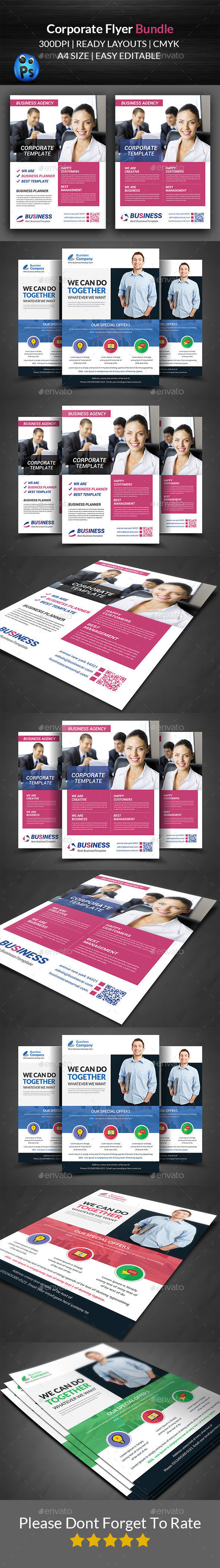 GraphicRiver Business Flyer Template Bundle 11943237 GraphicRiver Business Flyer Template Bundle 11943237