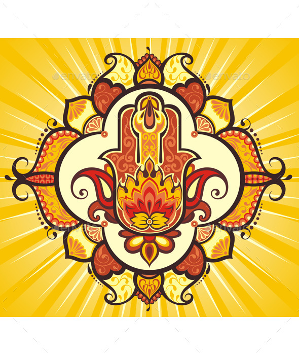 GraphicRiver Hand Hamsa with Ethnic Ornaments 11946719 GraphicRiver Hand Hamsa with Ethnic Ornaments 11946719