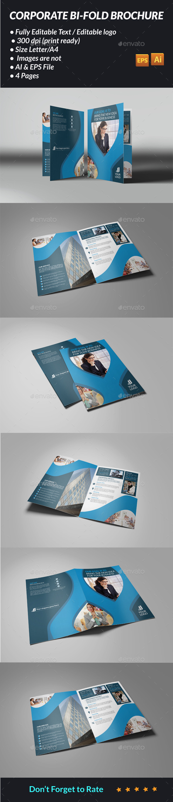 GraphicRiver Corporate Bi-fold Brochure 11947052 GraphicRiver Corporate Bi-fold Brochure 11947052