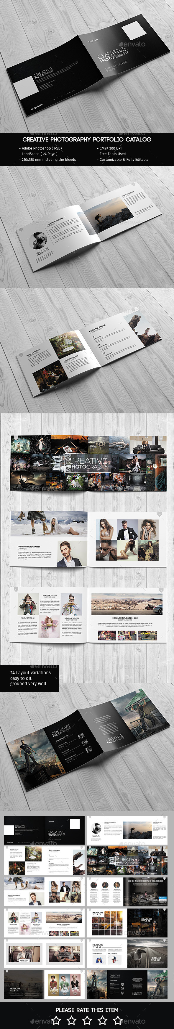 GraphicRiver Creative Photography Portfolio Catalog Brochure 11947658 GraphicRiver Creative Photography Portfolio Catalog Brochure 11947658