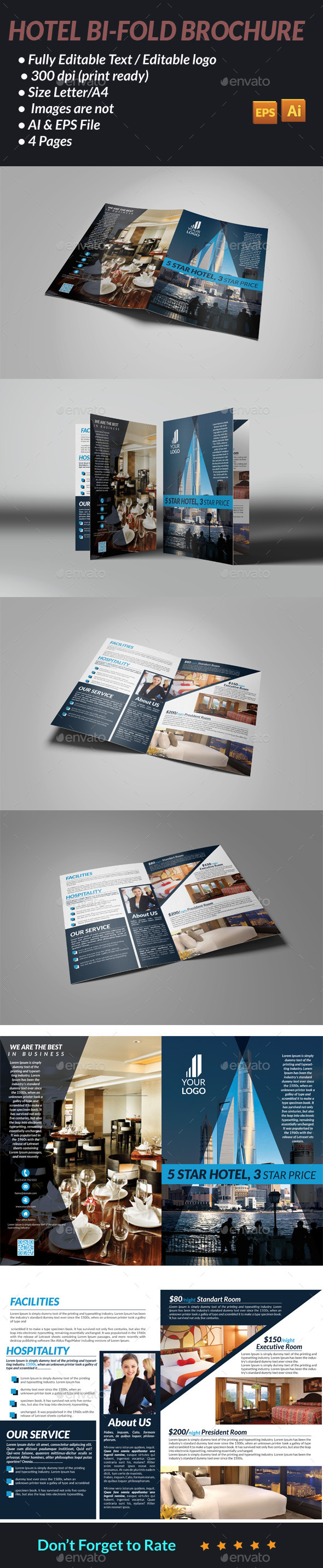 GraphicRiver Hotel Bi-Fold Brochure 11947710 GraphicRiver Hotel Bi-Fold Brochure 11947710