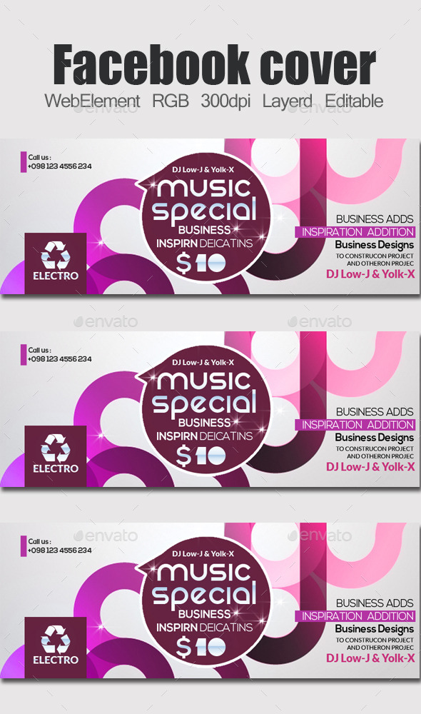 GraphicRiver Electro & Futuristic Facebook Timeline 11948525 GraphicRiver Electro & Futuristic Facebook Timeline 11948525
