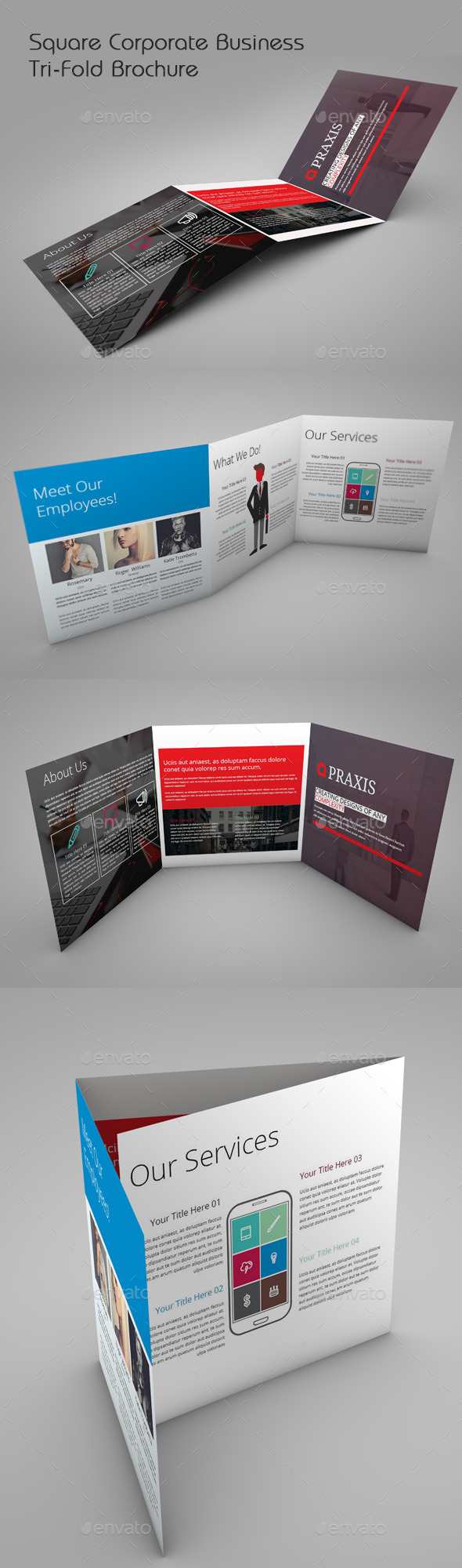 GraphicRiver Square Corporate Business Tri-fold 11949627 GraphicRiver Square Corporate Business Tri-fold 11949627