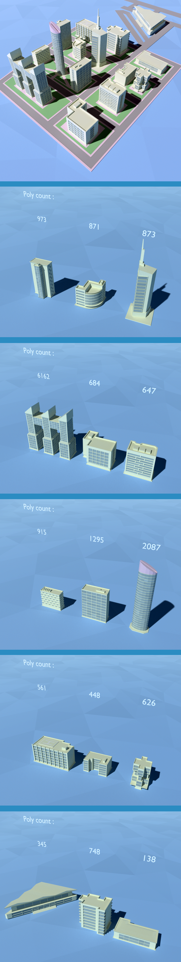 3DOcean Low Poly Building Pack 11951239 3DOcean Low Poly Building Pack 11951239