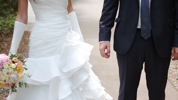 Wedding Theme Holding Hands Newlyweds Wedding Theme Holding Hands Newlyweds