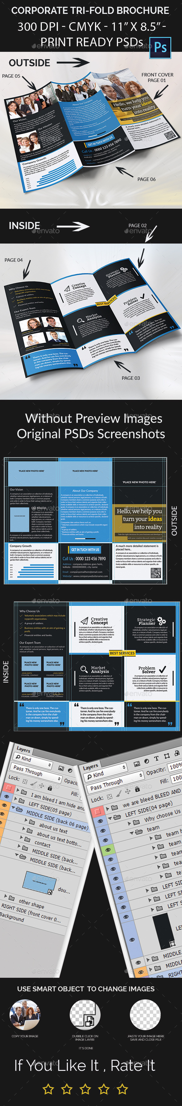 GraphicRiver Corporate Tri-Fold Brochure 11947596 GraphicRiver Corporate Tri-Fold Brochure 11947596