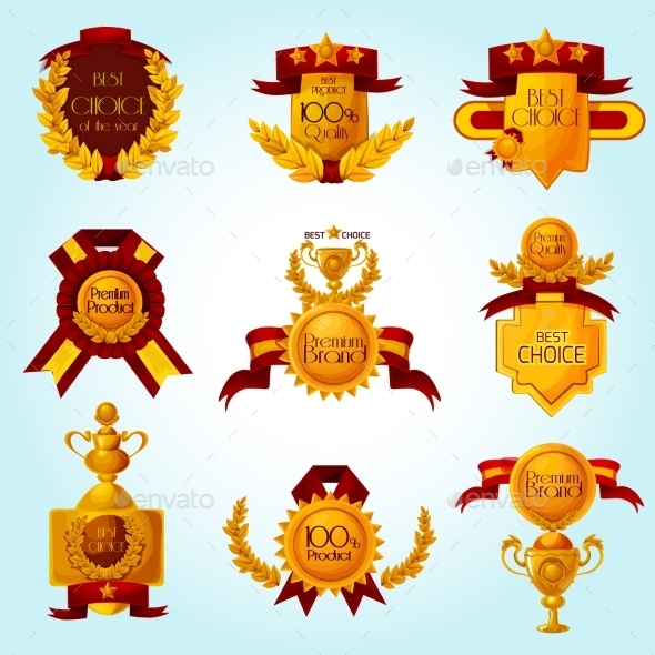 GraphicRiver Award Sale Emblems 11956613